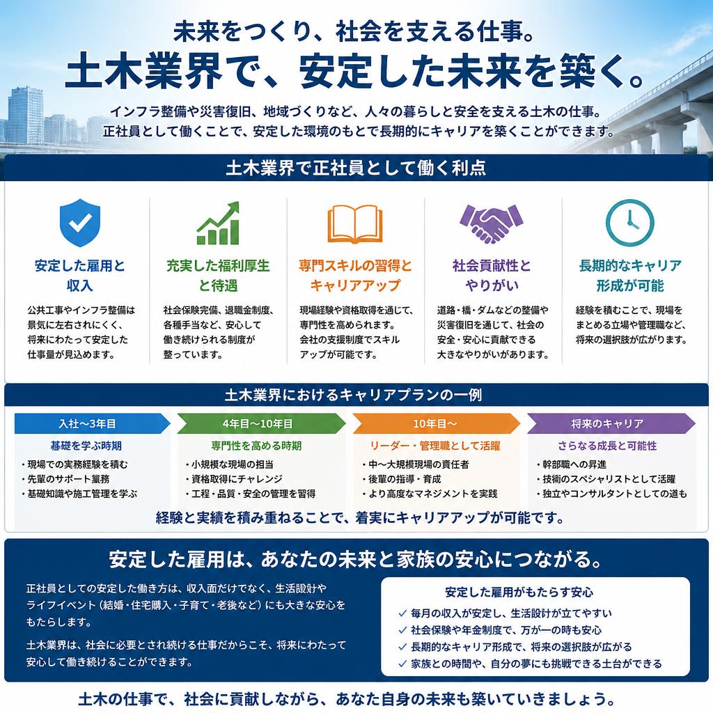 4. 正社員のメリット