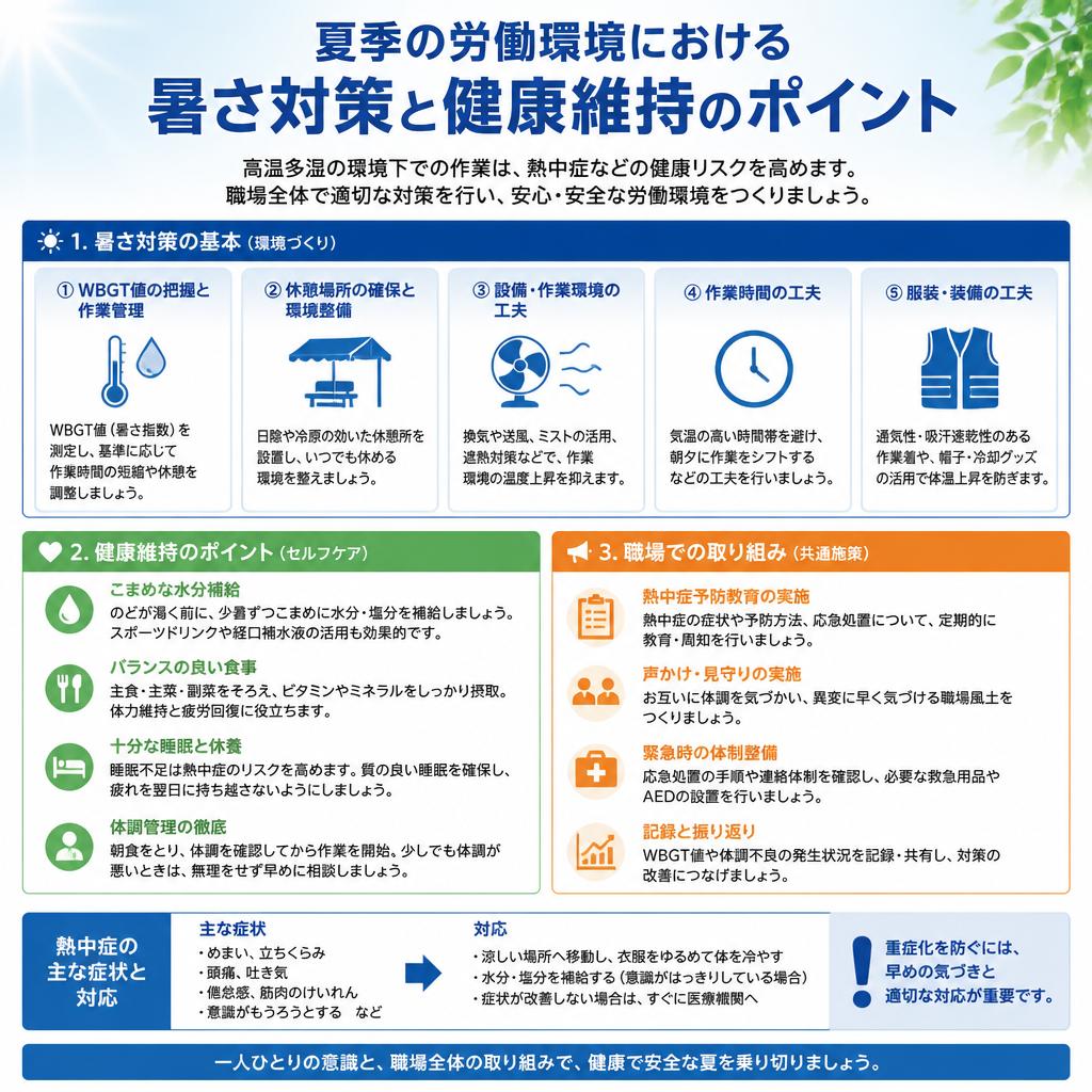 5. 夏の暑さ対策と健康管理