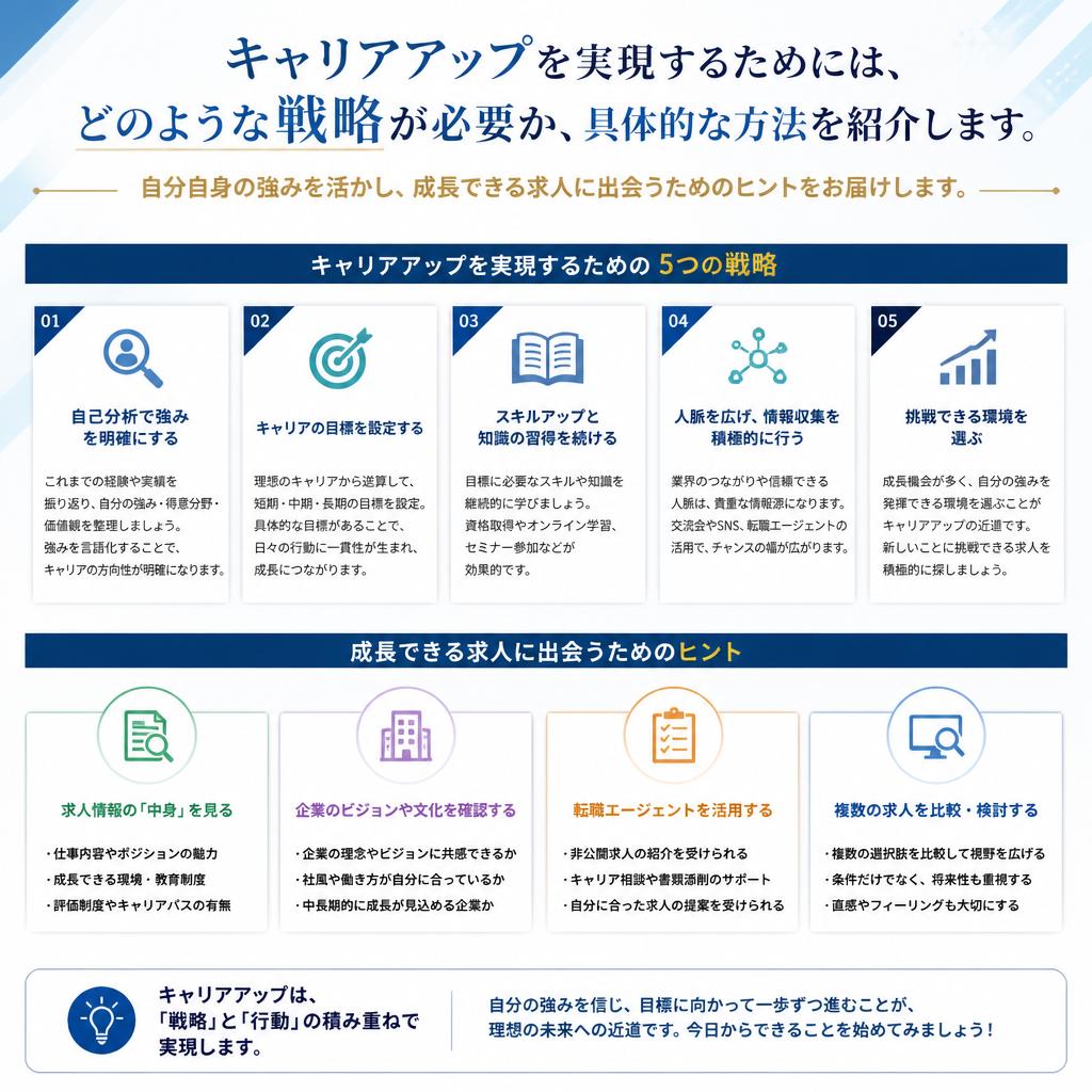 キャリアアップのための戦略